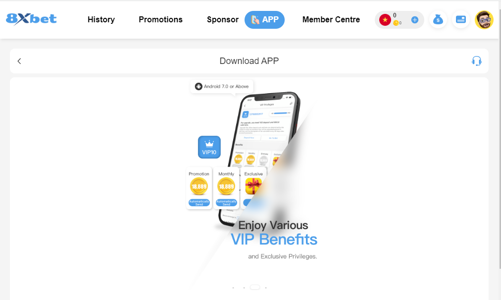 App 8Xbet